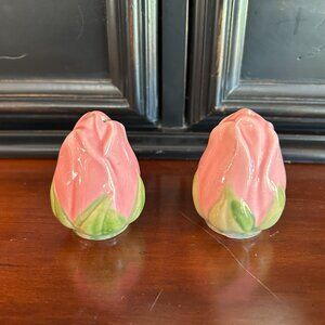 Desert Rose Salt and Pepper Shakers